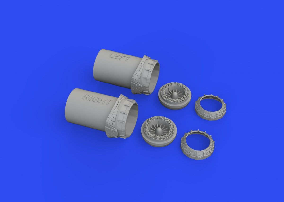 Eduard 672270 Tornado GR.1 exhaust nozzles EDUARD/REVELL 1/72 – zdjęcie 3