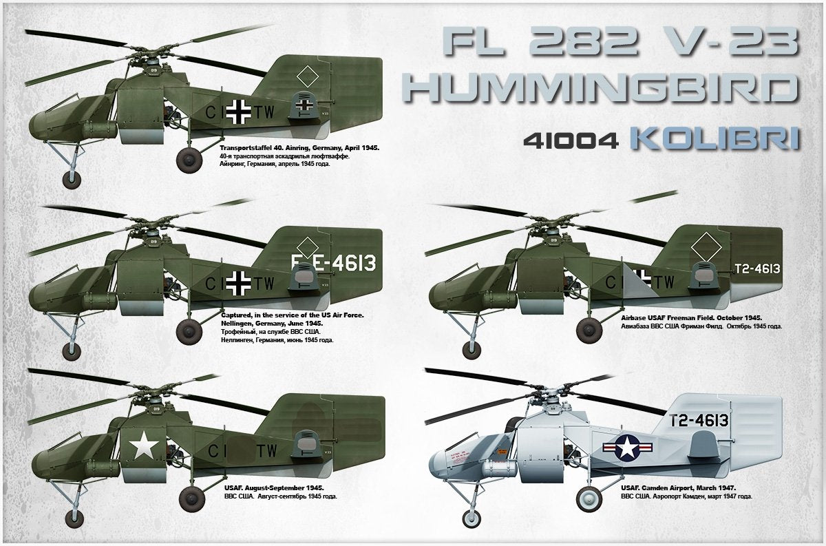 MiniArt 41004 Flettner Fl 282 V-23 Hummingbird (Kolibri) 1/35 – Bild 2