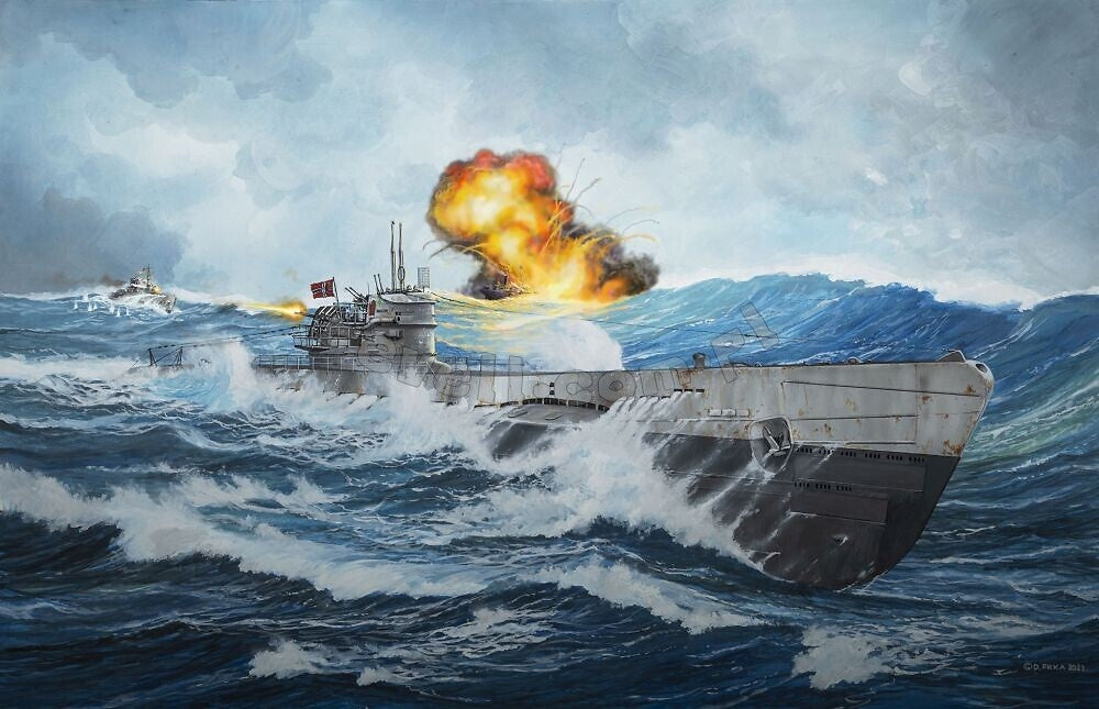 Revell 05167 German Submarine Type IX C/40 U190 1/144 – imagen 9