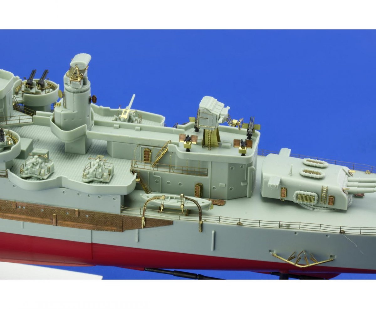 Eduard 53105 USS CA-35 Indianapolis railings ACADEMY 1/350 – imagen 4