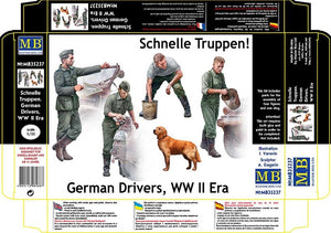 Master Box 35237 Schnelle Truppen - German WWII Drivers 1/35 – imagen 4
