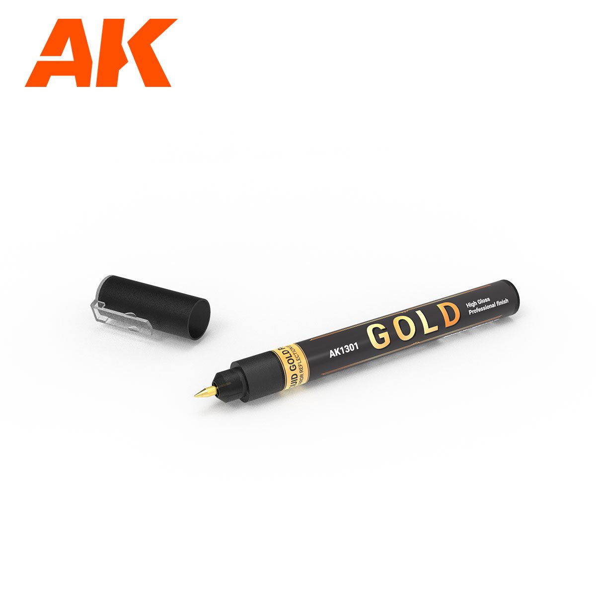MARQUEUR LIQUIDE MÉTALLIQUE AK Interactive AK1301 – OR