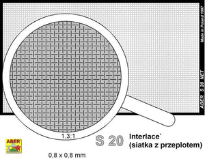 Aber S-20 Net with interlaced mesh 0,8 x 0,8 mm – imagen 2