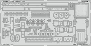 Eduard 72713 C-130H exterior Ju 88A-1 for Zvezda 1/72