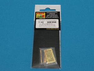 Aber A48 050 Set of barrels for 20 mm gun M61A1used in modern US Force aircrafts 1/48 – imagen 10