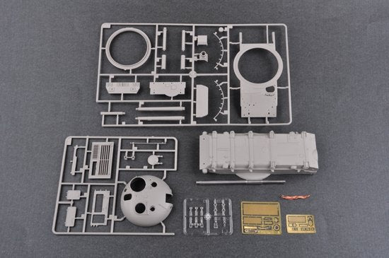 Trumpeter 01550 Russian T-62 Mod.1975 With KMT-6 Mine Plow 1/35 – imagen 6