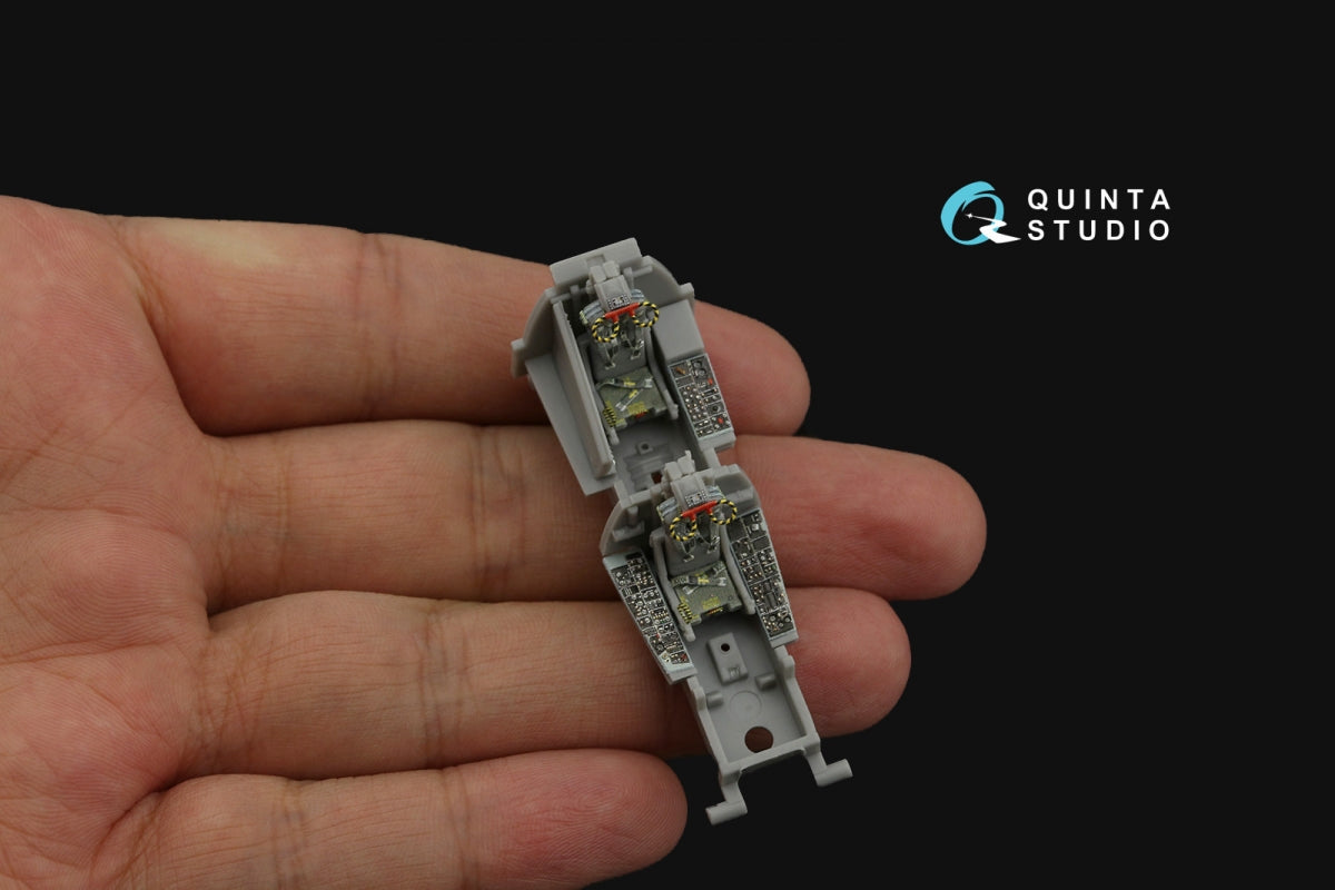 Quinta Studio QD72080 F-4J Late 3D-Printed &amp;amp; coloured Interior on decal paper (Fine Molds) 1/72 – Bild 12