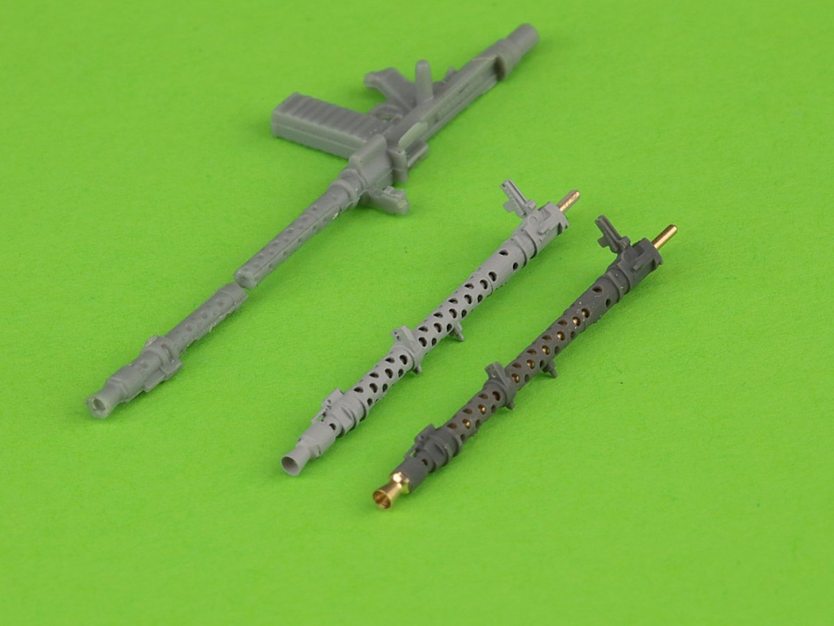 Master GM-35-046 PzKpfw II Ausf. a–F - 2cm KwK30 L/55 &amp;amp; MG-34 gun barrels (for IBG, Dragon and other kits) 1/35 – Bild 6