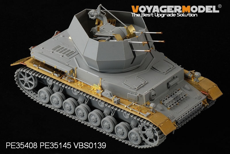 Voyager Model PE35408 WWII German Panzer IV ausf G 20mm Flakpanzer IV &amp;quot;Wirbelwind&amp;quot; For DRAGON 6342 1/35 – imagen 5