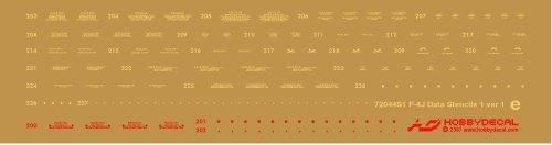 HobbyDecal AL72003V1 F-4J VF-84 Jolly Rogers Late 1971 1/72 – immagine 4