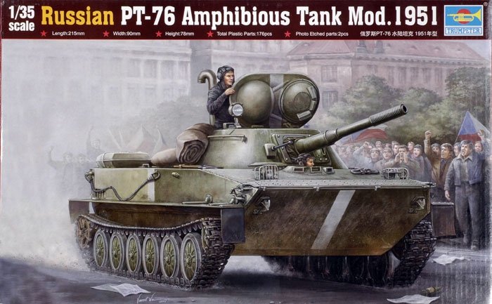 Trumpeter 00379 Russian PT-76 Light Amphibious Tank Mod.1951 1/35