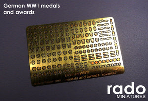 RADO Miniatures RDM35PE04 German WWII Medals and Awards 1/35 – image 2