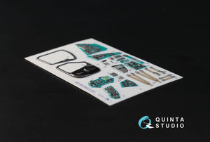 Quinta Studio QD72006 Mi-24V 3D-Printed &amp;amp; coloured Interior on decal paper (for Zvezda kit) 1/72 – Bild 2