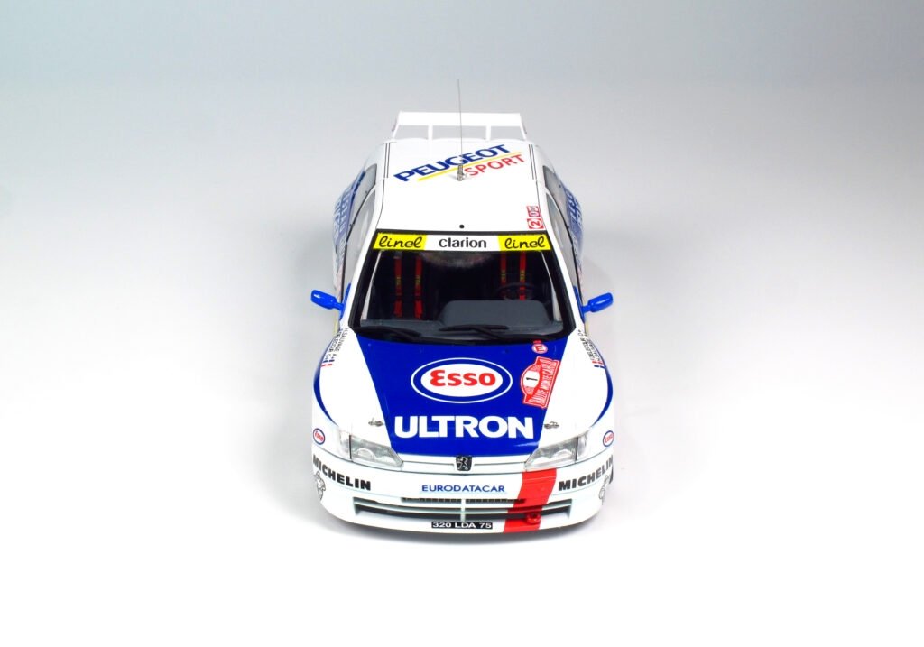 NuNu PN24009 Peugeot 306 MAXi ’96 MONTE CARLO RALLY 1/24 – imagen 6