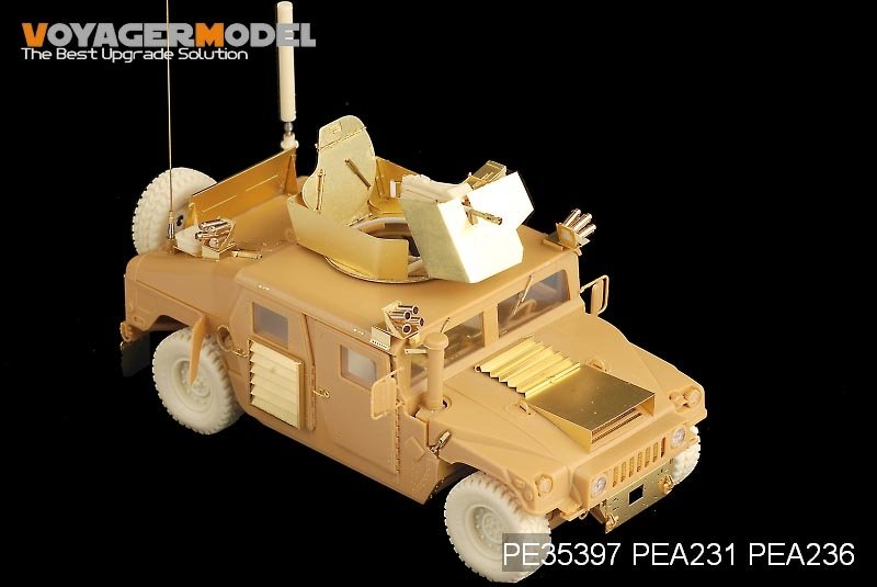 Voyager Model PE35397 Modern USMC HUMVEE M1114 w/CIP/smoke discharge for Bronco 35080 1/35 – imagen 9