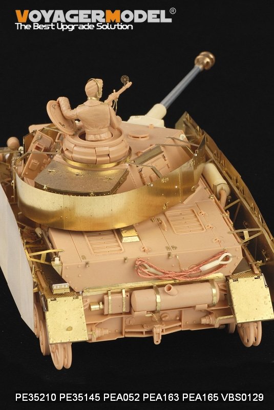 Voyager Model PEA165 WWII German Panzer.IV Ausf.H/J schürzen (For TAMIYA 35209 35181) 1/35 – imagen 7