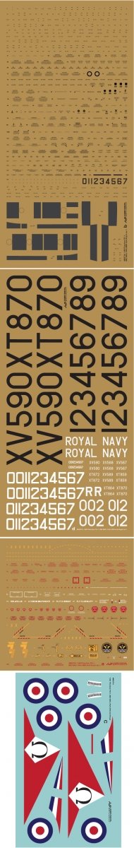 HobbyDecal AL48007V1 Pahntom FG.1 892 Nas, HMS FAA Ark Royal 1/48 – Bild 3