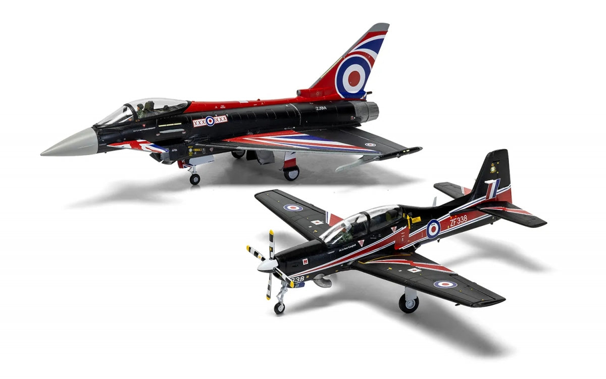 Airfix 40003 Eurofighter Typhoon FGR.4 "Blackjack" &amp; Shorts Tucano T.1 - Twin Pack - 1/72