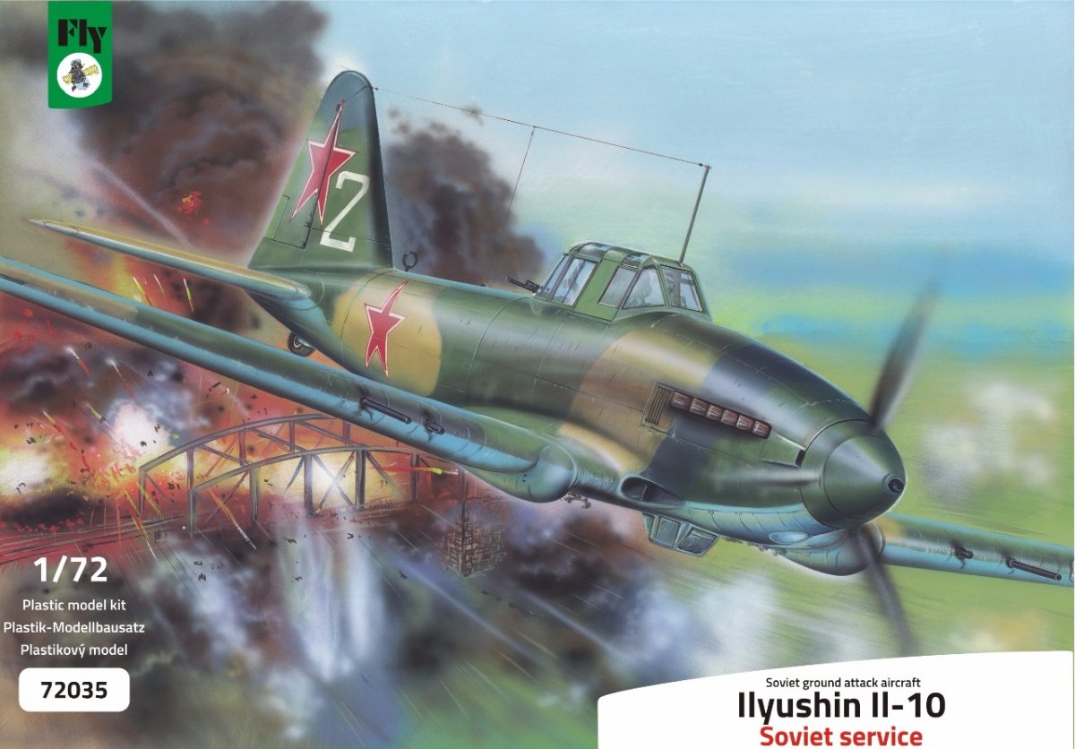 Fly 72035 Ilyushin Il-10 Soviet service 1/72