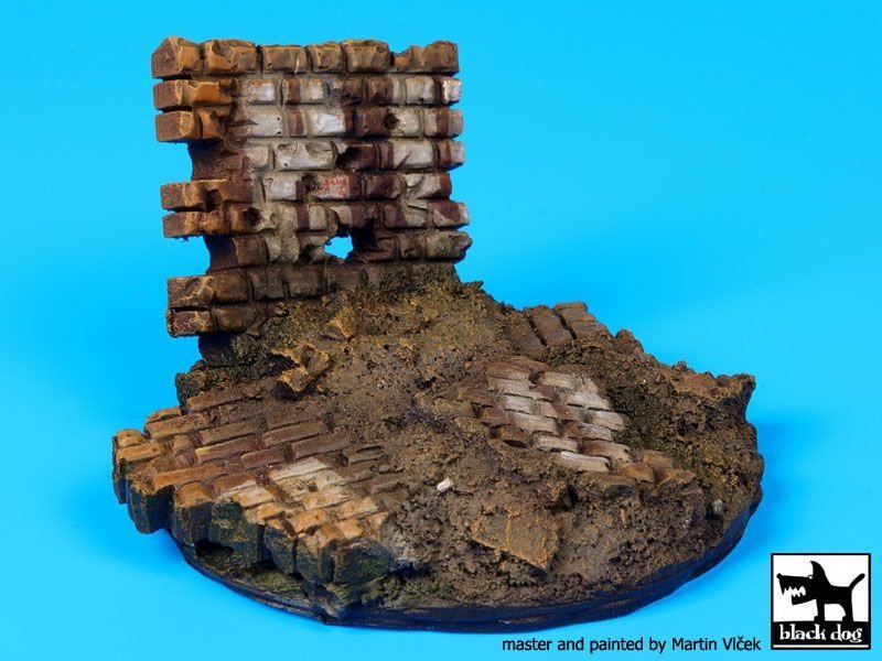 Black Dog D35035 Ruined wall base 1/35 – imagen 3