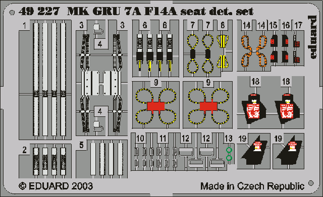 Eduard BIG4816 F-14A 1/48 HASEGAWA – imagen 4
