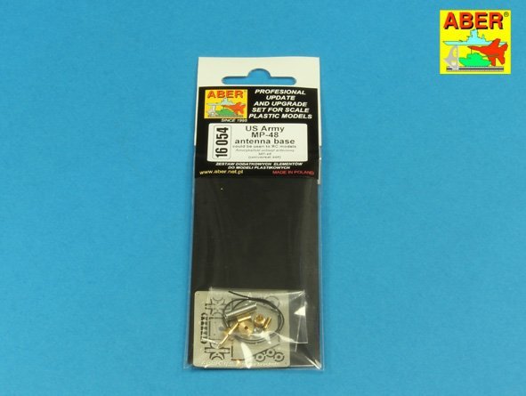 Aber 16054 US Army MP-48 antenna base could be usen to RC models 1/16 – imagen 14