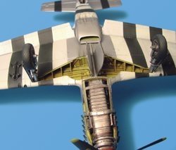 Aires 4219 P-51D Mustang wheel bay 1/48 TAMIYA