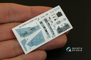 Quinta Studio QD48068 Su-25SM 3D-Printed &amp;amp; coloured Interior on decal paper (for KP kit) 1/48 – zdjęcie 2