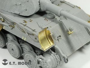 E.T. Model EA35-027 WWII German King Tiger/Jagdtiger Fender &amp;amp; Side Skirts For DRAGON Kit 1/35 – Bild 4