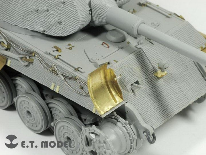 E.T. Model EA35-027 WWII German King Tiger/Jagdtiger Fender &amp;amp; Side Skirts For DRAGON Kit 1/35 – Bild 4