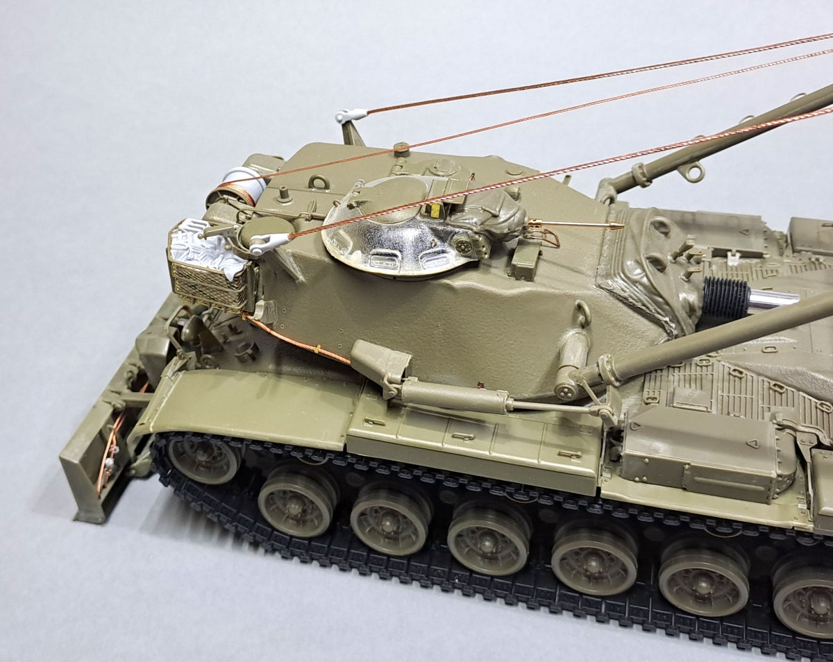 Eureka XXL ER-3572 Zestaw waloryzacyjny do M728 Combat Engineer Vehicle dopasowany do AFV Club 35254 / Upgrade kit for the M728 Combat Engineer Vehicle fit to AFV Club 35254 1/35 – imagen 4