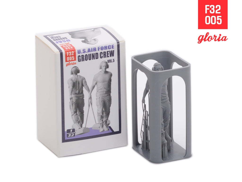 Gloria F32005 Ground Crew US Air Force vol.5 3D Printed Figures 1/32 – imagen 2
