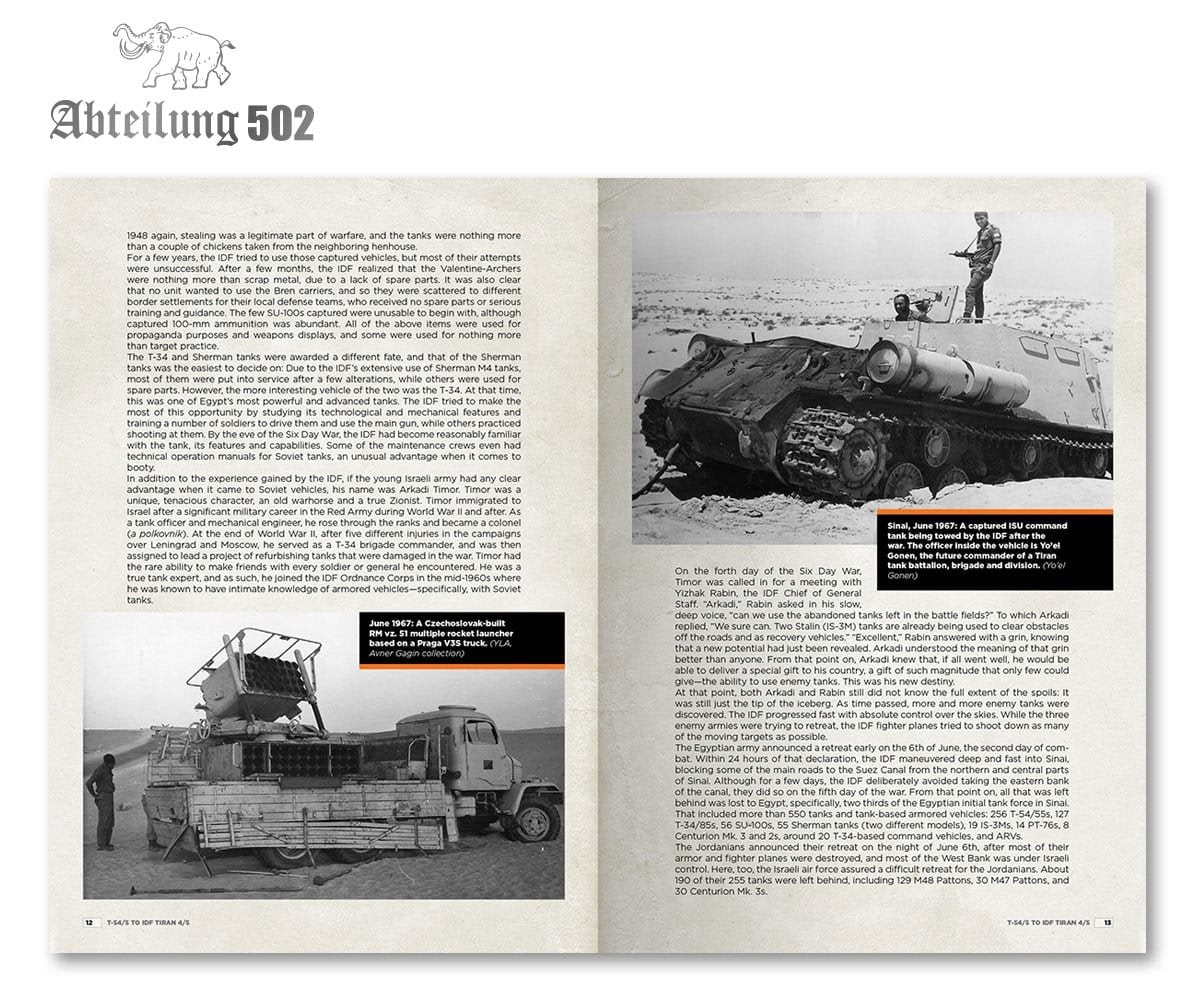 502 Abteilung ABT607 T-54/5 TO IDF TIRAN 4/5 THE BIRTH OF A BASTARD TANK – Bild 8
