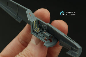 Quinta Studio QD72169 Bf 109G 3D-Printed coloured Interior on decal paper (Eduard) 1/72 – immagine 9