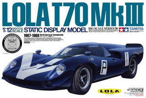 Tamiya 12043 Lola T70 MK III avec pièces photo-découpées (1/12)