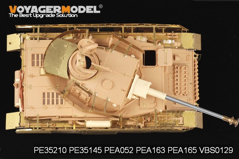 Voyager Model PEA165 WWII German Panzer.IV Ausf.H/J schürzen (For TAMIYA 35209 35181) 1/35 – imagen 10