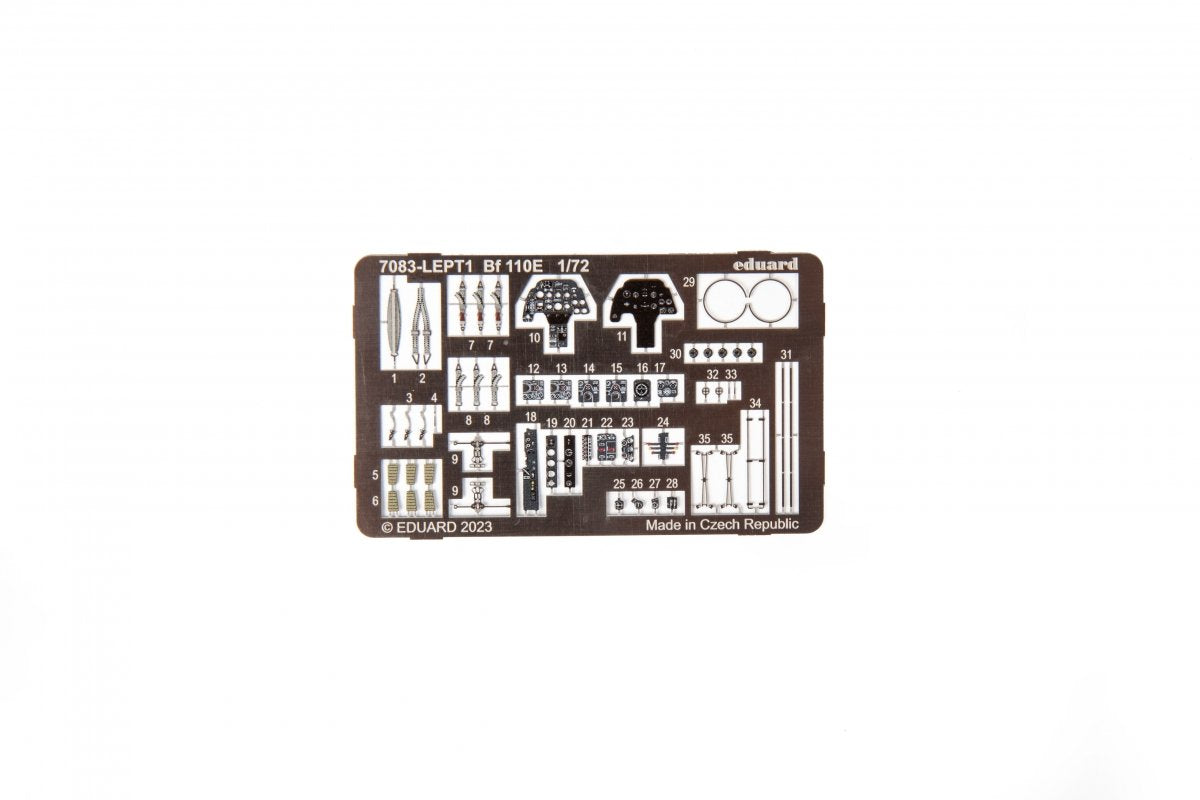 Eduard 7083 Bf 110E 1/72 – imagen 4