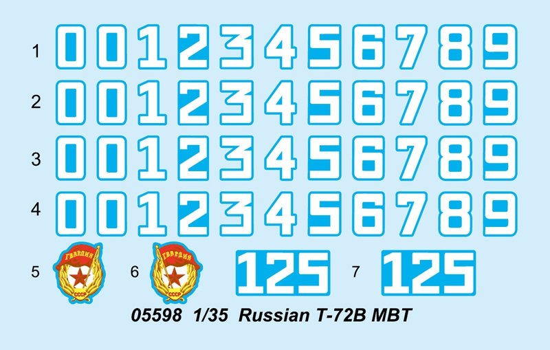 Trumpeter 05598 Russian T-72B MBT – Bild 5