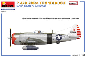 MiniArt 48022 P-47D-28RA THUNDERBOLT. PACIFIC THEATER OF OPERATIONS. BASIC KIT 1/48 – imagen 3