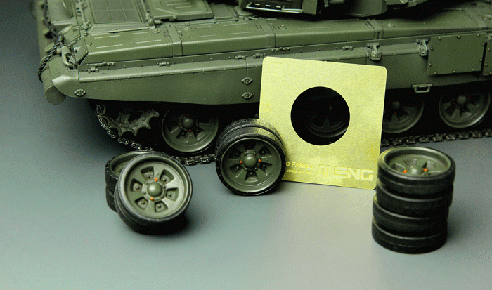 Meng Model TS-006 Russian Main Battle Tank T-90 1/35 – immagine 13