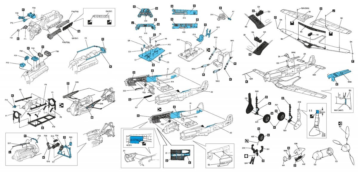 Hobby 2000 48018 Focke-Wulf Ta 152 H-1 ( DRAGON + CARTOGRAF ) 1/48 – immagine 2