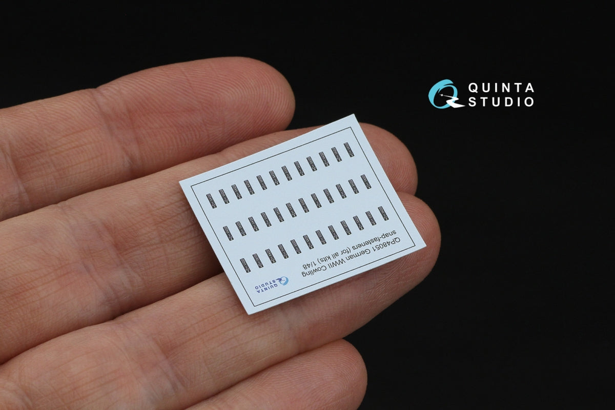Quinta Studio QP48051 German WWII Cowling Snap-Fasteners (All kits) 1/48 – zdjęcie 4