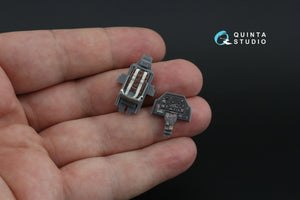 Quinta Studio QD48481 P-51B/C (Early) 3D-Printed coloured Interior on decal paper (Tamiya) 1/48 – imagen 10