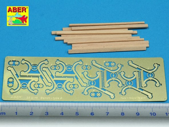 Aber 35D16 Bench type A 1/35 – imagen 2