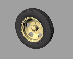 Panzer Art RE35-333 Ford 3000 road wheels (commercial pattern) 1/35 – immagine 2