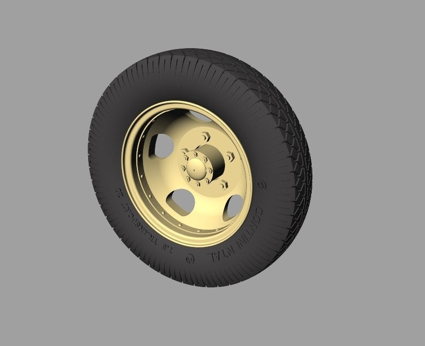 Panzer Art RE35-333 Ford 3000 road wheels (commercial pattern) 1/35 – immagine 2