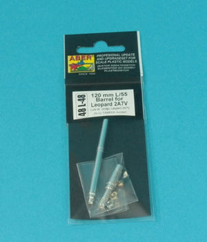 Aber 48L-48 120 mm L/55 Barrel for German Tank Leopard 2A7V 1/48