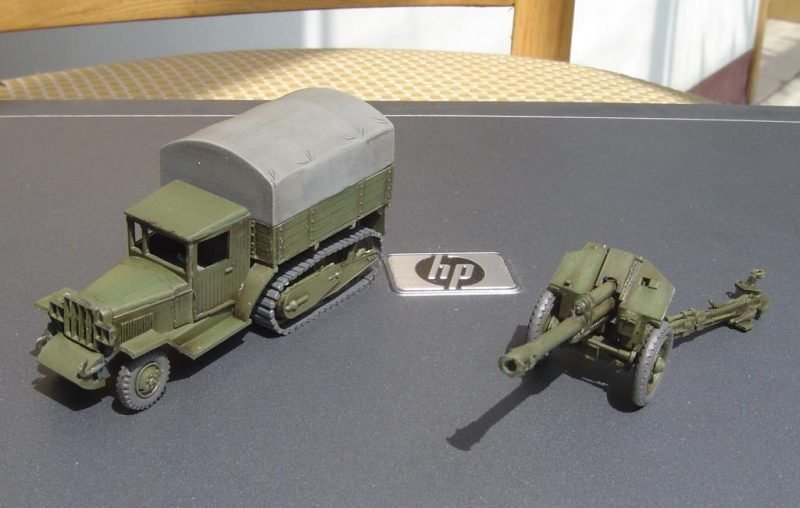PST 72031 Obusier D-1 de 152 mm, échelle 1/72 – image 3