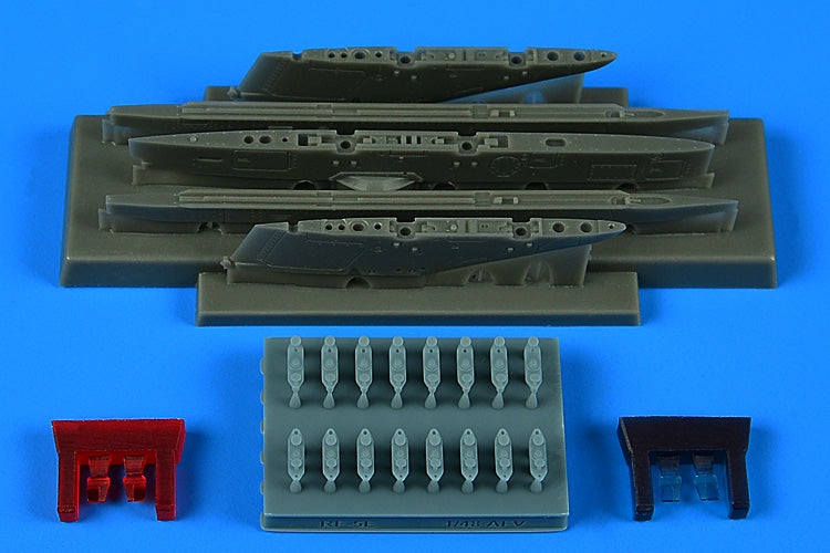 Pylônes et lanceurs de missiles Aires 4919 RF-5E Tiger II AFV Club 1/48