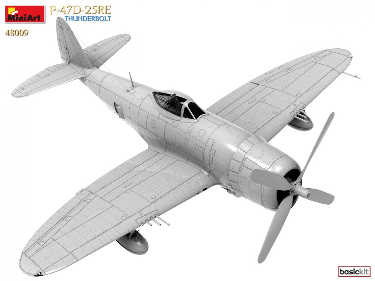 MiniArt 48009 P-47D-25RE THUNDERBOLT. KIT DE BASE 1/48  – image 13